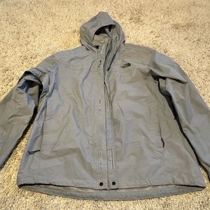 Men’s XL NorthFace Gray Windbreaker